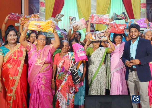 Esther ministry is the social wing of Grace Ministry in Mangalore introduced by Sis Hanna Richard to Provide encouragement, comfort, and support for old aged women and widows in India.